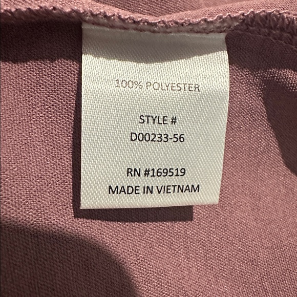 Bellamie Long Sleeve Plum Dress - Picture 9 of 9